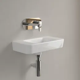 Villeroy & Boch O.novo Раковина компактная, 500 x 250 x 145 mm, Альпийский белый, без перелива 43425301