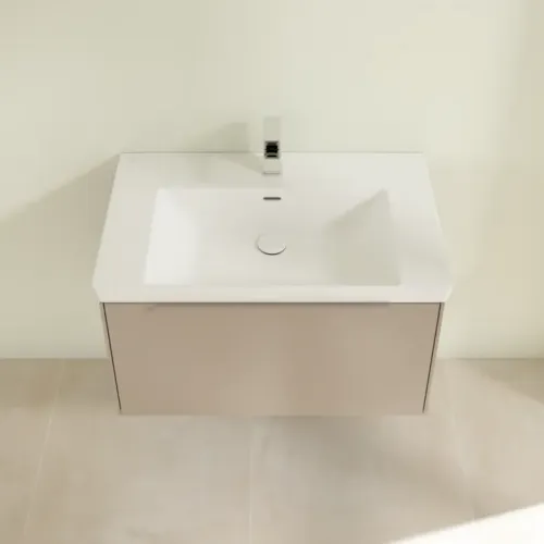 Villeroy & Boch Subway 3.0 Тумба под раковину, 1 выдвижной ящик, 772 x 429 x 478 mm, Taupe C57302VM
