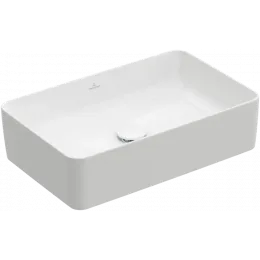 Villeroy & Boch Collaro Раковина для установки на столешницу, 560 x 360 x 145 mm, Альпийский белый, без перелива 4A205601