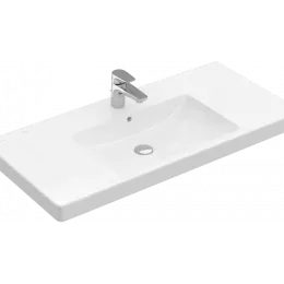 Villeroy & Boch Subway 2.0 Pаковина для установки на тумбу, 800 x 475 x 175 mm, Альпийский белый CeramicPlus, с переливом 717580R1