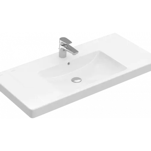 Villeroy & Boch Subway 2.0 Pаковина для установки на тумбу, 800 x 475 x 175 mm, Альпийский белый CeramicPlus, с переливом 717580R1