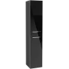 Villeroy & Boch Avento Шкаф-пенал, 2 двери, 350 x 1760 x 404 mm, Стекло черное A89400B3