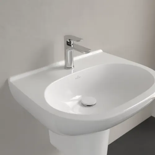 Villeroy & Boch O.novo Pаковина, 600 x 490 x 200 mm, Альпийский белый, без перелива 51606101