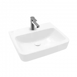 Villeroy & Boch O.novo Pаковина, 550 x 460 x 175 mm, Альпийский белый, без перелива 4A415601