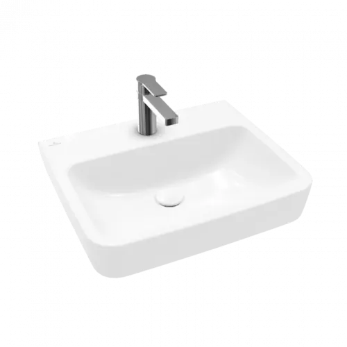 Villeroy & Boch O.novo Pаковина, 550 x 460 x 175 mm, Альпийский белый, без перелива 4A415601