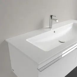 Villeroy & Boch Venticello Pаковина для установки на тумбу, 1200 x 500 x 175 mm, Stone White CeramicPlus, с переливом 4104CLRW