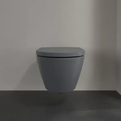 Villeroy & Boch Subway 2.0 Унитаз с открытым смывным краем, настенный, Graphite CeramicPlus 5614R0i4