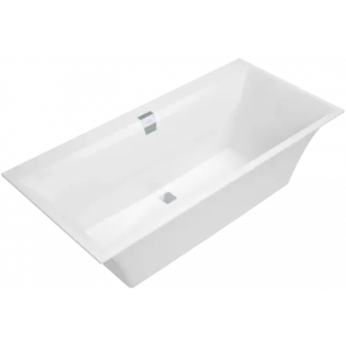 Villeroy & Boch Squaro Edge 12 Ванна, 1600 x 750 mm, Альпийский белый UBQ160SQE2DV-01