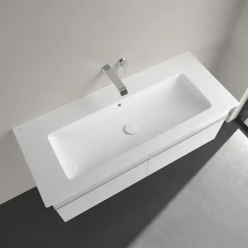 Villeroy & Boch Venticello Pаковина для установки на тумбу, 1200 x 500 x 175 mm, Альпийский белый, с переливом 4104CJ01
