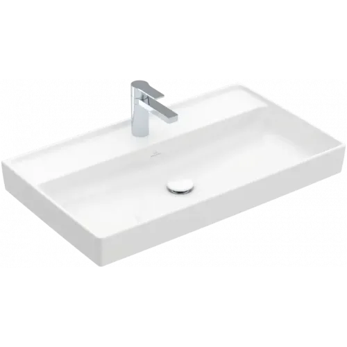 Villeroy & Boch Collaro Pаковина для установки на тумбу, 800 x 465 x 160 mm, Альпийский белый, без перелива 4A338101