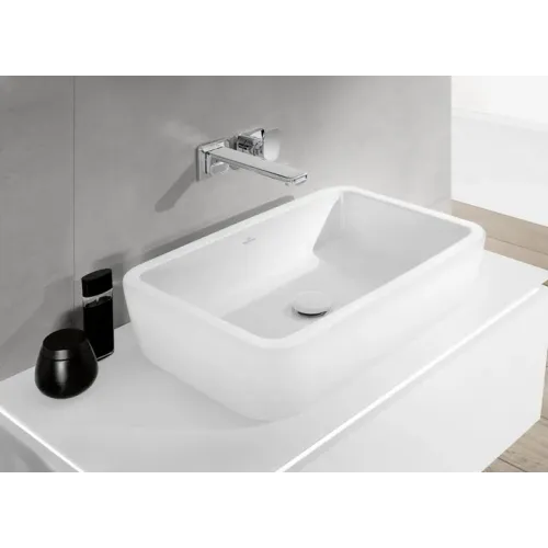 Villeroy & Boch Architectura Раковина для установки на столешницу, 600 x 400 x 170 mm, Альпийский белый, без перелива, нешлифованный 41276101