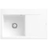Villeroy & Boch Subway Style 45 Мойка, включая Комплект слива с ручным управлением, выкл Керамика, 780 x 510 mm, Альпийский белый CeramicPlus 334801R1