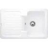 Villeroy & Boch Condor 45 Мойка, включая Комплект слива с ручным управлением, выкл Керамика, 800 x 510 mm, Альпийский белый CeramicPlus 674501R1