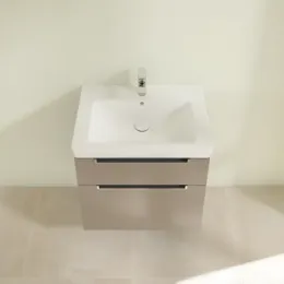 Villeroy & Boch Subway 2.0 Тумба под раковину, 2 выдвижных ящика, 637 x 590 x 454 mm, Truffle Grey A91010VG