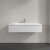 Villeroy & Boch Antao Тумба под раковину, с подсветкой, 1 выдвижной ящик, 1188 x 256 x 493 mm, лицевая поверхность без текстурированной отделки, Glossy White Lacquer L03000GF