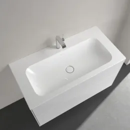 Villeroy & Boch Finion Pаковина для установки на тумбу, 1000 x 500 x 160 mm, Альпийский белый CeramicPlus, без перелива, нешлифованный 4164A2R1