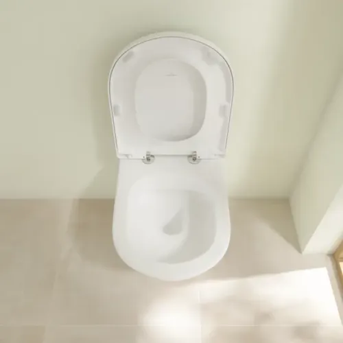 Villeroy & Boch Subway 2.0 Унитаз с открытым смывным краем Comfort, настенный, Альпийский белый 4609R001