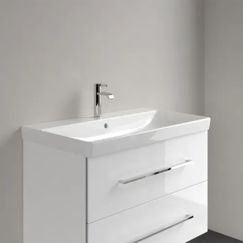 Villeroy & Boch Avento Pаковина для установки на тумбу, 800 x 470 x 165 mm, Альпийский белый, с переливом 41568001
