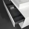 Villeroy & Boch Collaro Тумба под раковину, 2 выдвижных ящика, 1000 x 548 x 500 mm, Glossy White / Glossy White C12600DH