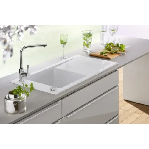 Villeroy & Boch Modern Steel Однорычажный смеситель для мойки Однорычажный смеситель для мойки, выкл Нержавеющая сталь, Сплошная нержавеющая сталь 966801LC