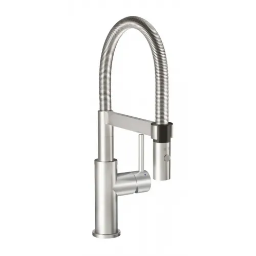 Villeroy & Boch Steel Expert Compact Однорычажный смеситель для мойки Однорычажный смеситель для мойки, выкл Нержавеющая сталь, Сплошная нержавеющая сталь 927300LC