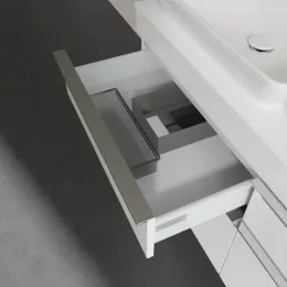 Villeroy & Boch Venticello Тумба под раковину, 4 выдвижных ящика, 1257 x 606 x 502 mm, Glossy White / Glossy White A94401DH