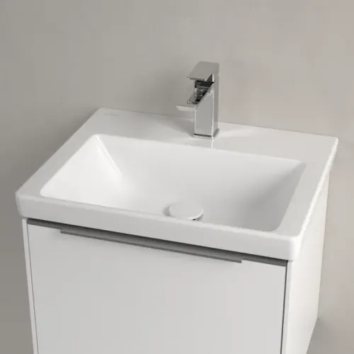 Villeroy & Boch Subway 3.0 Pаковина, 550 x 440 x 165 mm, Альпийский белый, без перелива 4A70F501