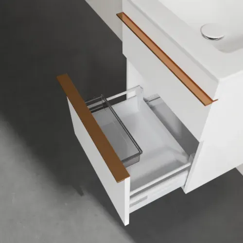 Villeroy & Boch Venticello Тумба под раковину, 2 выдвижных ящика, 466 x 590 x 425 mm, Glossy White / Glossy White A92205DH