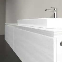 Villeroy & Boch Legato Тумба под раковину, 2 выдвижных ящика, 1600 x 380 x 500 mm, White Wood / White Wood B69000E8