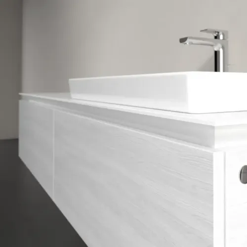 Villeroy & Boch Legato Тумба под раковину, 2 выдвижных ящика, 1600 x 380 x 500 mm, White Wood / White Wood B69000E8