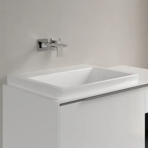 Villeroy & Boch Subway 3.0 Pаковина, 600 x 470 x 165 mm, Альпийский белый, без перелива, шлифованный 4A706F01