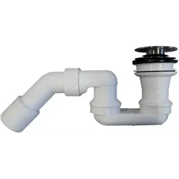 Villeroy & Boch Аксессуары Клапан Push-to-Open без функции перелива (Крышка стока White & Chrome), 145 x 275 x 114 mm, Хромированный U90952061