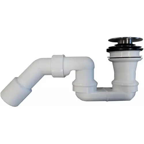 Villeroy & Boch Аксессуары Клапан Push-to-Open без функции перелива (Крышка стока White & Chrome), 145 x 275 x 114 mm, Хромированный U90952061