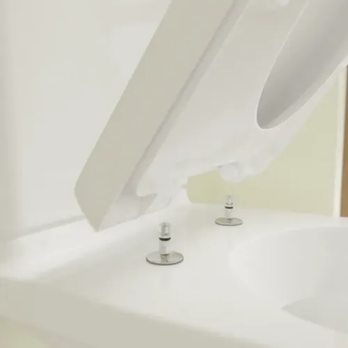 Villeroy & Boch O.novo Унитаз-компакт с вертикальным смывом, напольный, Альпийский белый 56611001