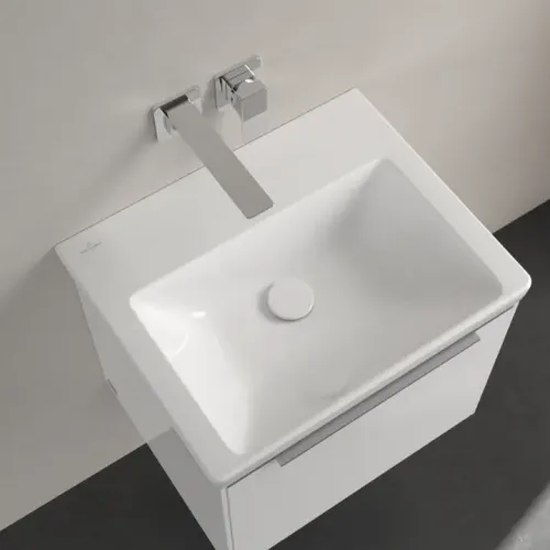Villeroy & Boch Subway 3.0 Pаковина, 550 x 440 x 165 mm, Альпийский белый, без перелива 4A70F601