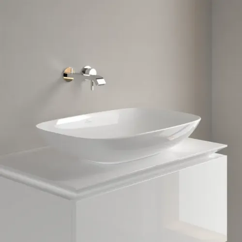 Villeroy & Boch Loop & Friends Раковина для установки на столешницу, 620 x 420 x 120 mm, Альпийский белый, без перелива 4A500101