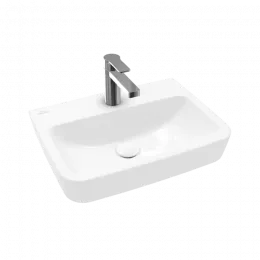 Villeroy & Boch O.novo Раковина компактная, 500 x 370 x 160 mm, Альпийский белый, без перелива 43445101