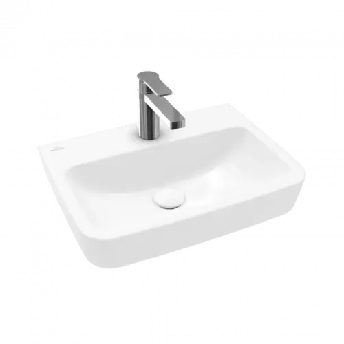 Villeroy & Boch O.novo Раковина компактная, 500 x 370 x 160 mm, Альпийский белый, без перелива 43445101