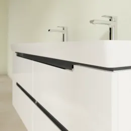 Villeroy & Boch Subway 2.0 Тумба под раковину, 4 выдвижных ящика, 1287 x 520 x 449 mm, Glossy White A69910DH