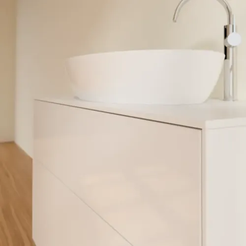 Villeroy & Boch Finion Тумба под раковину, 2 выдвижных ящика, 1000 x 603 x 501 mm, Glossy White Lacquer F88100GF