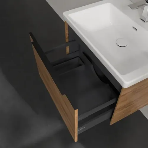 Villeroy & Boch Subway 3.0 Тумба под раковину, 1 выдвижной ящик, 622 x 429 x 478 mm, Oak Kansas C57501RH