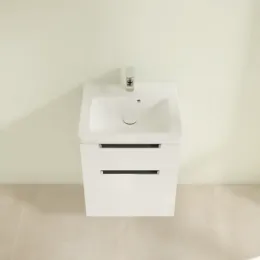 Villeroy & Boch Subway 2.0 Тумба под раковину, 2 выдвижных ящика, 485 x 590 x 379 mm, Glossy White A90710DH