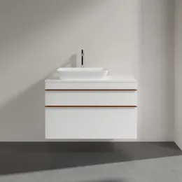 Villeroy & Boch Venticello Тумба под раковину, 2 выдвижных ящика, 957 x 606 x 502 mm, Glossy White / Glossy White A94205DH