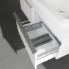 Villeroy & Boch Venticello Тумба под раковину, 2 выдвижных ящика, 1257 x 436 x 502 mm, Glossy White / Glossy White A94901DH
