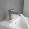 Смеситель Villeroy & Boch Architectura Square TVB12500100064 для биде, никель сатинированный TVB12500100064