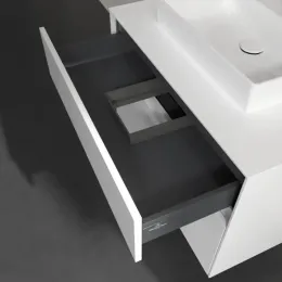 Villeroy & Boch Collaro Тумба под раковину, 2 выдвижных ящика, 800 x 548 x 500 mm, White Matt / White Matt C06900MS