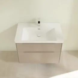 Villeroy & Boch Subway 3.0 Тумба под раковину, с подсветкой, 2 выдвижных ящика, 772 x 576 x 478 mm, Taupe C574L2VM