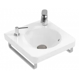 Villeroy & Boch Аксессуары Держатель для полотенец, 20 x 399 x 75 mm, нержавеющая сталь полированная 929640D7