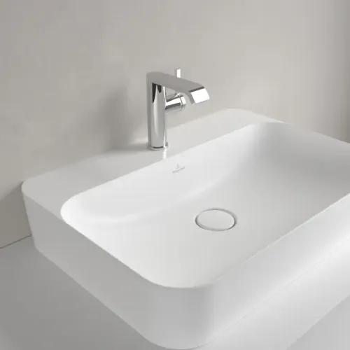 Villeroy & Boch Finion Раковина для установки на столешницу, 600 x 445 x 115 mm, Stone White CeramicPlus, без перелива 414261RW