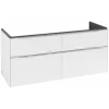Villeroy & Boch Subway 3.0 Тумба под раковину, 4 выдвижных ящика, 1272 x 576 x 478 mm, Brilliant White C56800VE